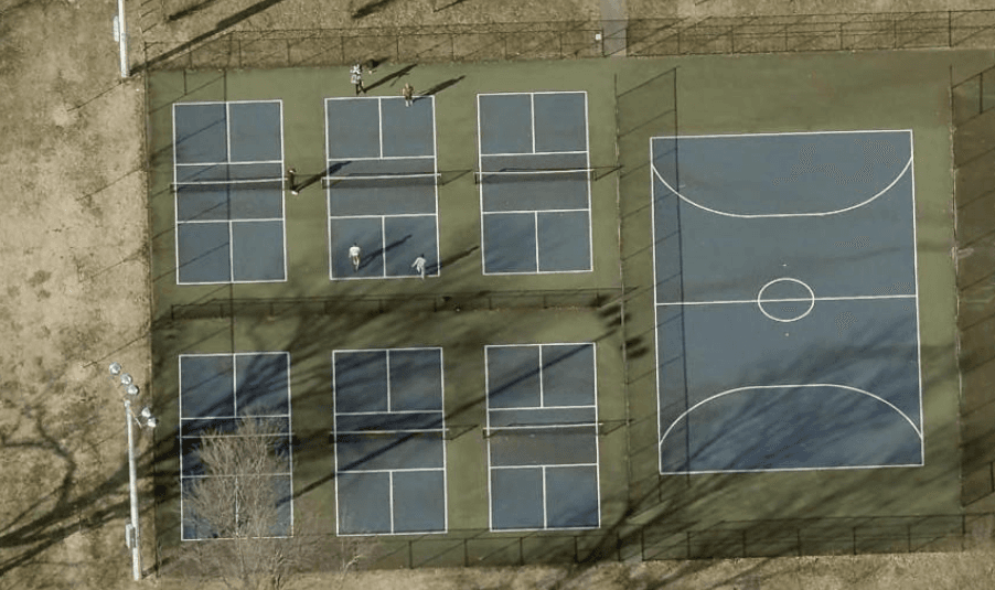 Wyandotte Park pickleball courts
