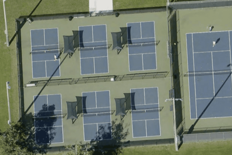 Pine Island Park pickleball courts