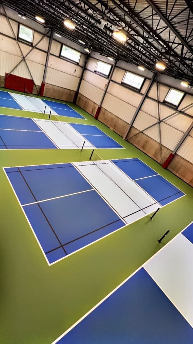 Martinis Indoor Pickleball and Athletic Club pickleball courts
