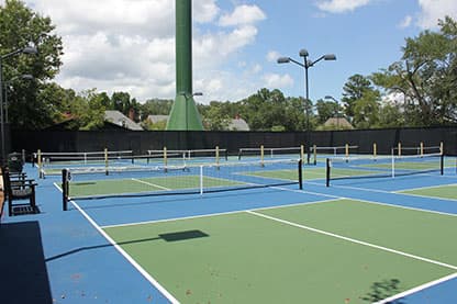 The Country Club of Jackson pickleball courts