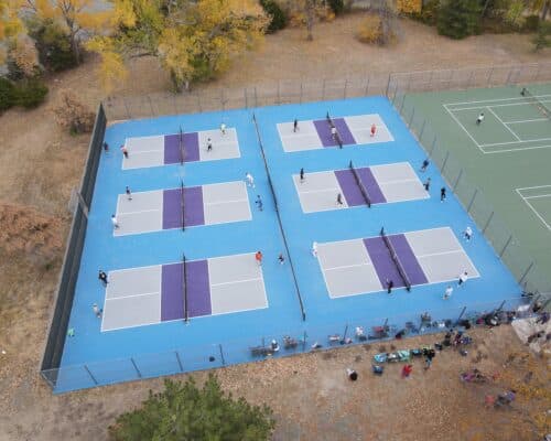Sedgwick County Park pickleball courts