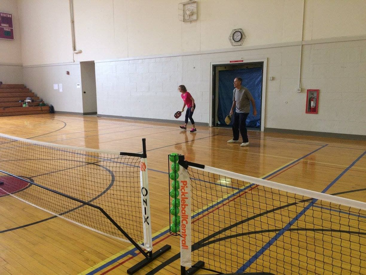 Paw Paw Senior Center pickleball courts