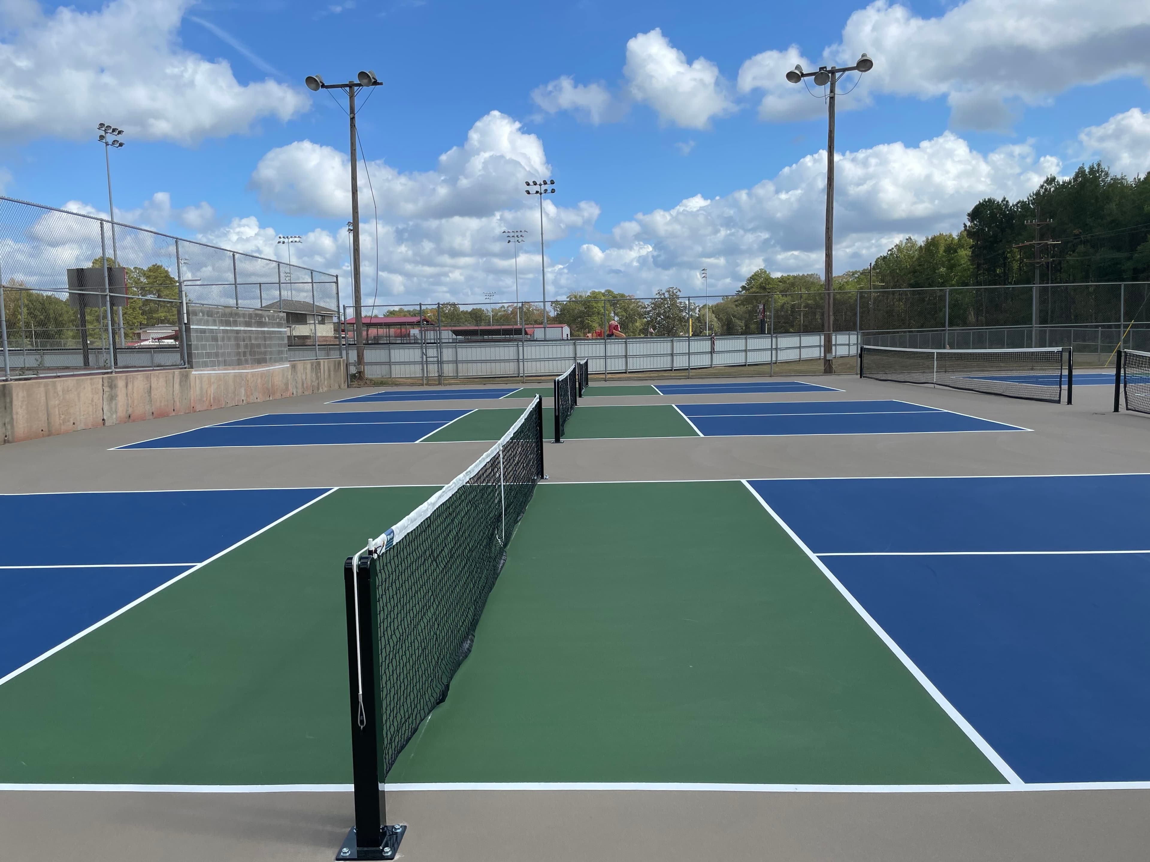Ward 10 Recreational Complex pickleball courts