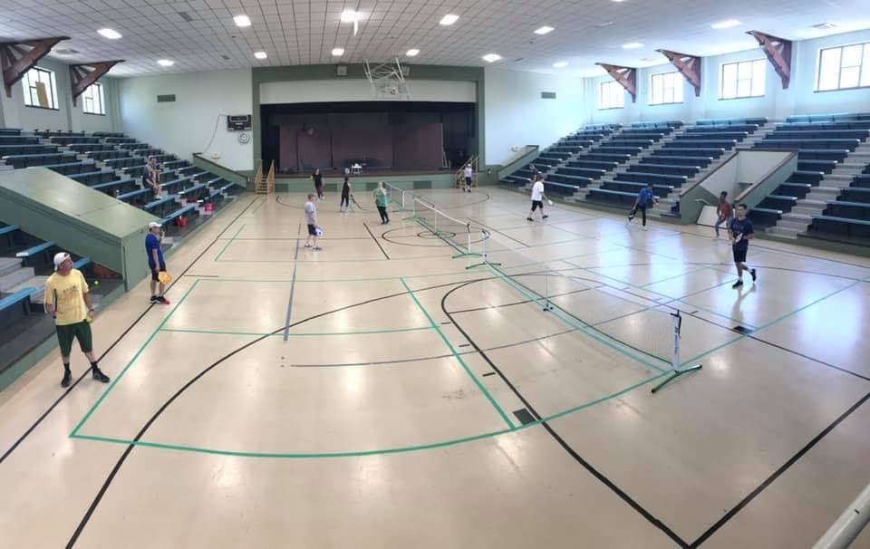 Shawnee Municipal Auditorium pickleball courts