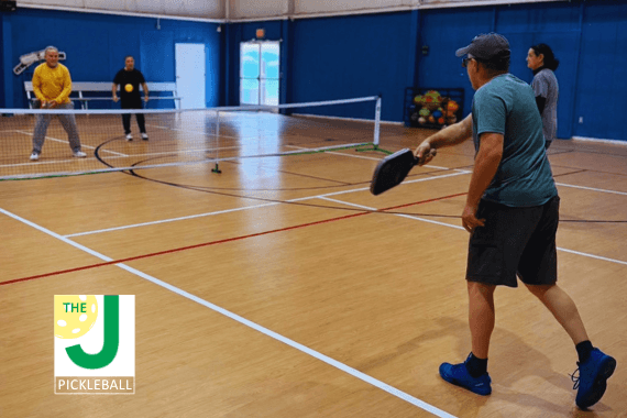 The J pickleball courts