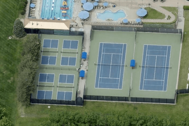 Club Greenwood pickleball courts