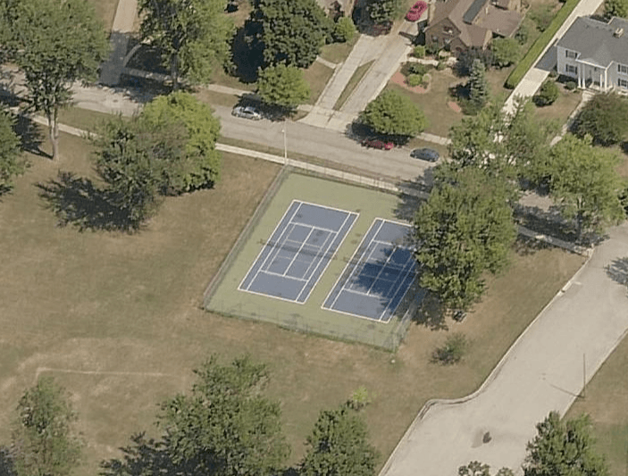 Carroll Park pickleball courts