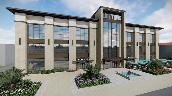 Life Time Miami The Falls pickleball courts