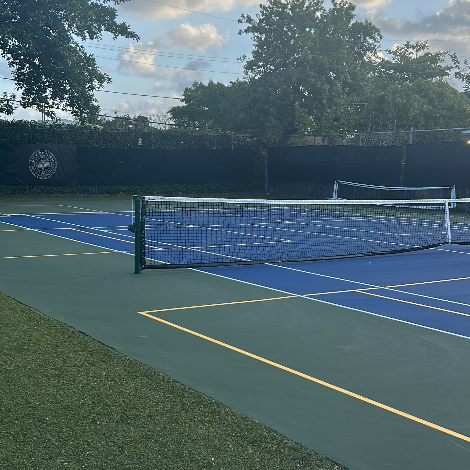 Coral Gate Park pickleball courts