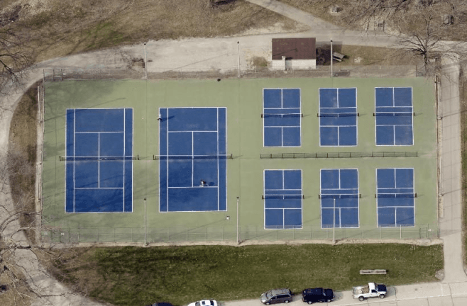 Foster Park pickleball courts
