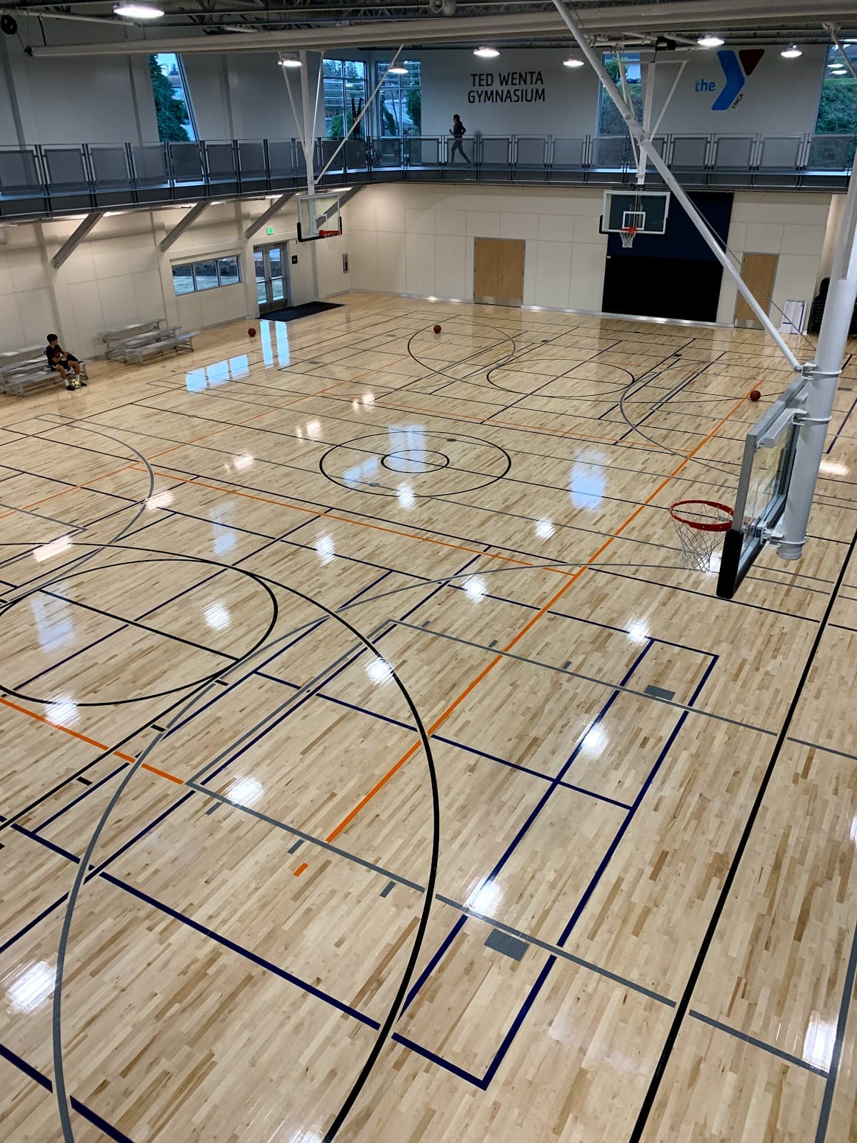 Everett Family YMCA pickleball courts
