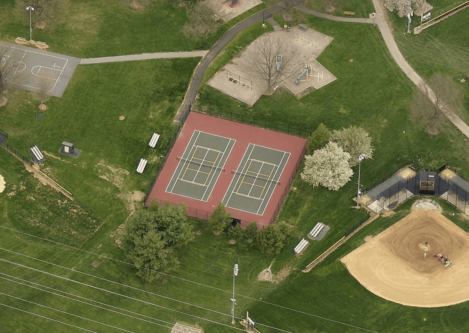 Fisher Park pickleball courts