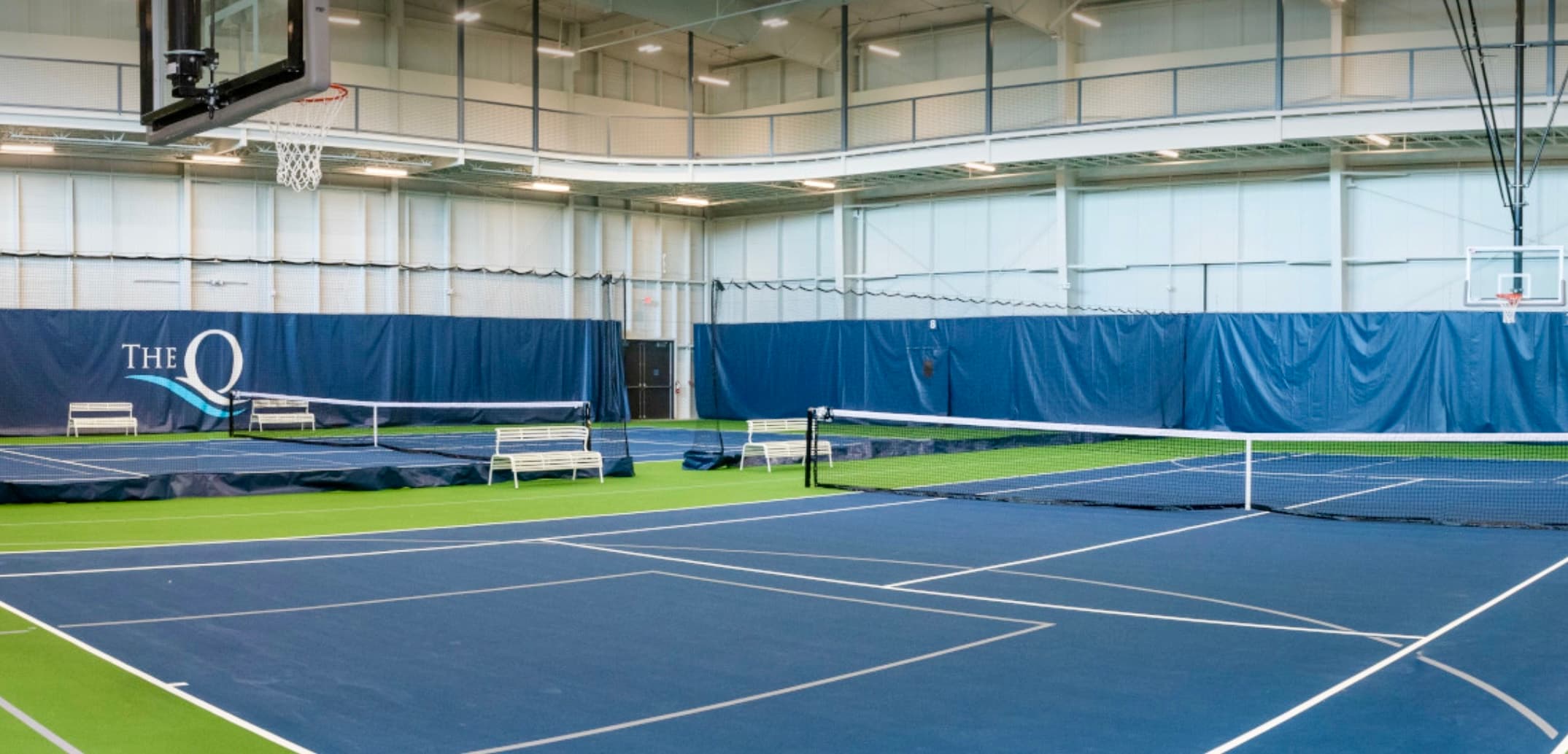 Lake Quivira Country Club pickleball courts
