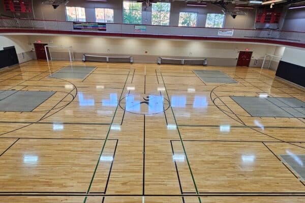 Wheeling Park District Community Recreatuon Center pickleball courts