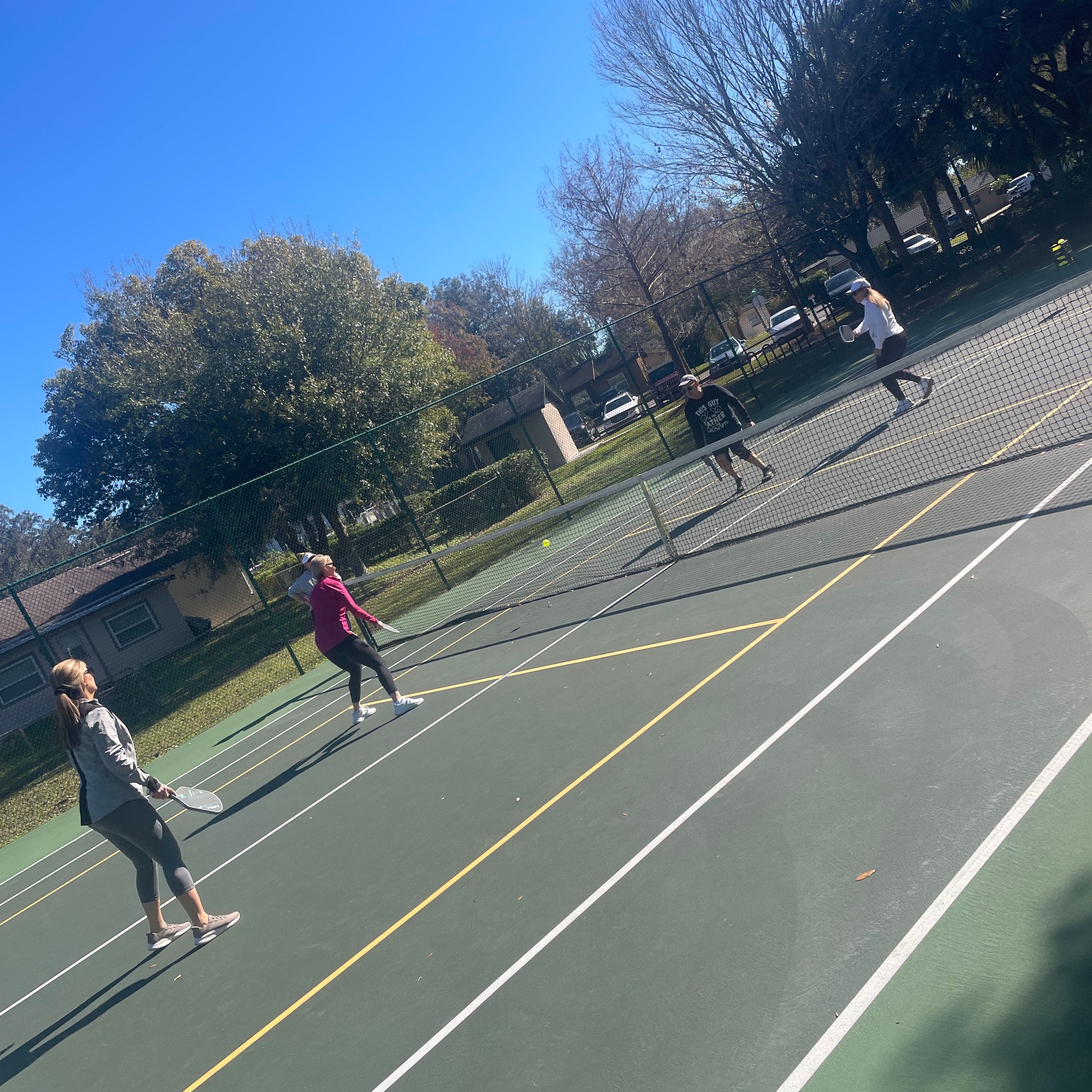 Lake Hodge Park pickleball courts