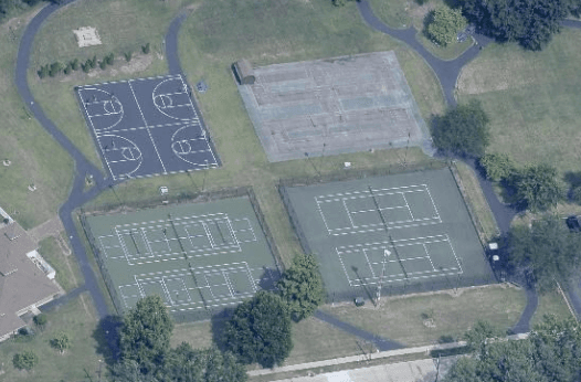 Fort island Griffths park pickleball courts