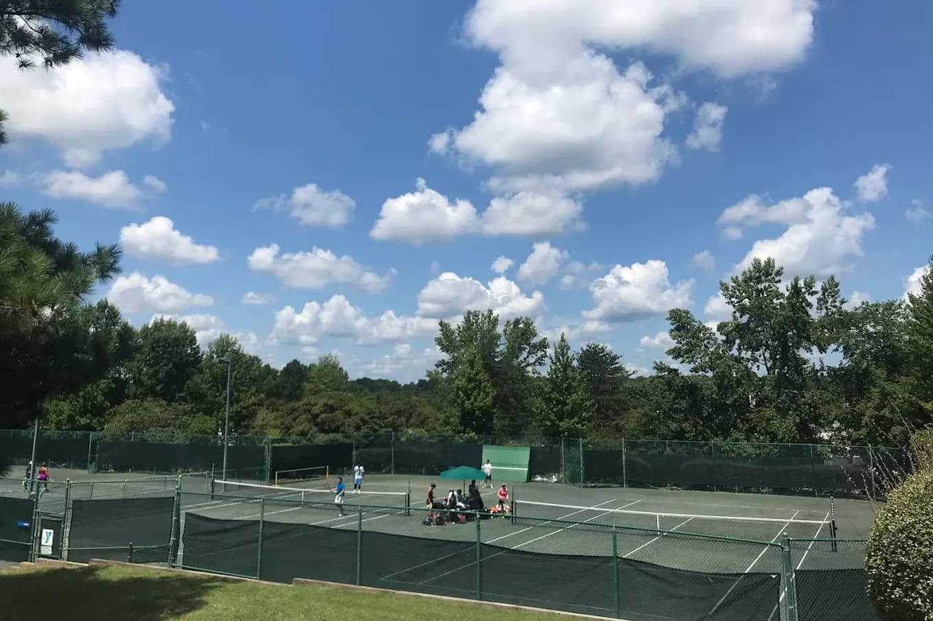 Hope Valley Farms YMCA pickleball courts