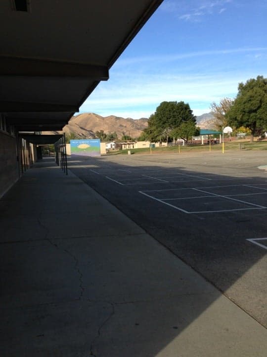 Valley Elementary School pickleball courts