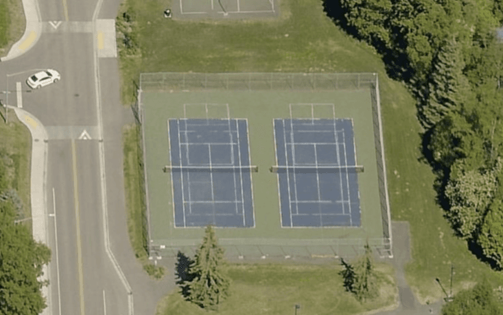 Fish Creek Park pickleball courts