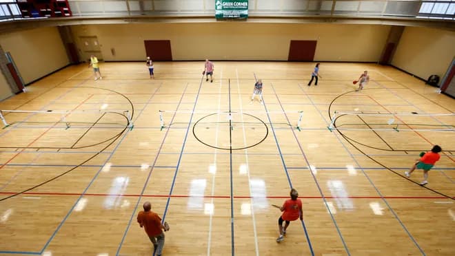 Pat Jones YMCA pickleball courts