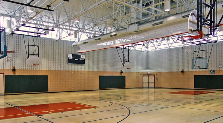 Potomac Community Recreation Center pickleball courts