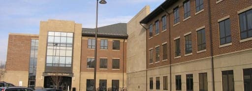 Harding Middle School pickleball courts