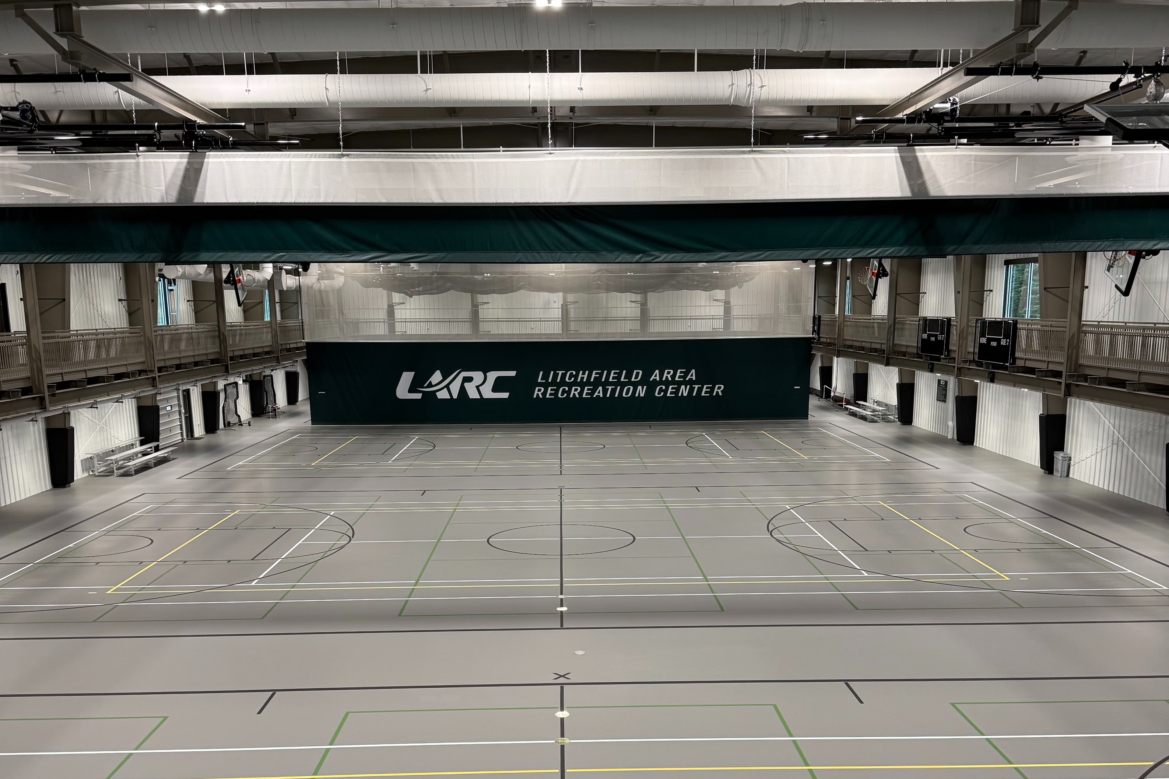 Litchfield Area Recreation Center pickleball courts