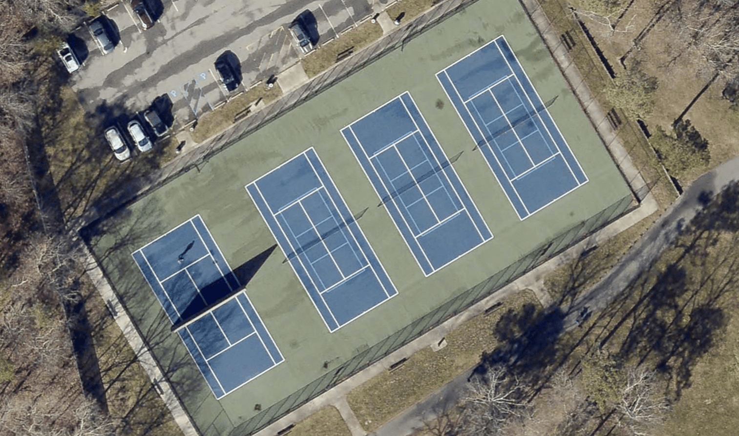 Gille Park pickleball courts
