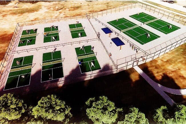 The Courts at Cotton Park pickleball courts