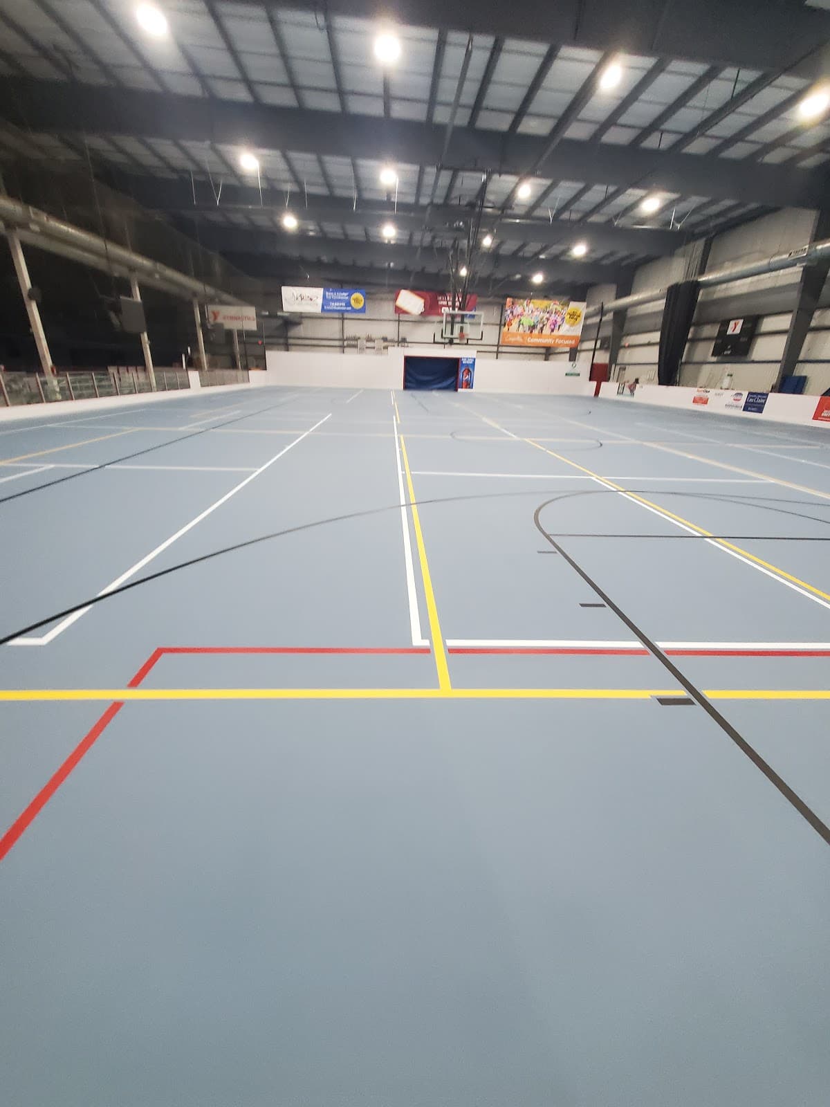Eau Claire YMCA Sports Center pickleball courts
