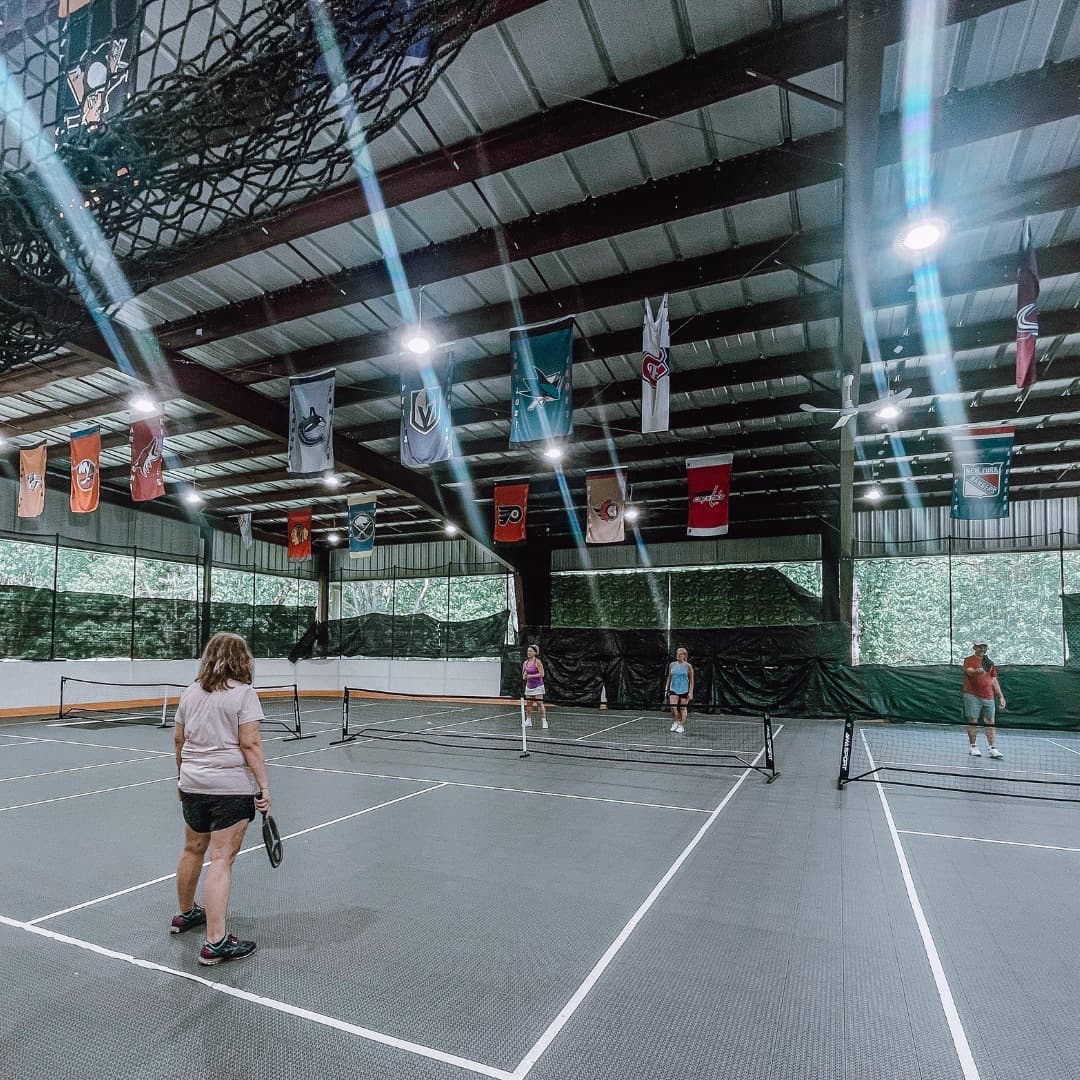 Hockey Hut Training Center pickleball courts