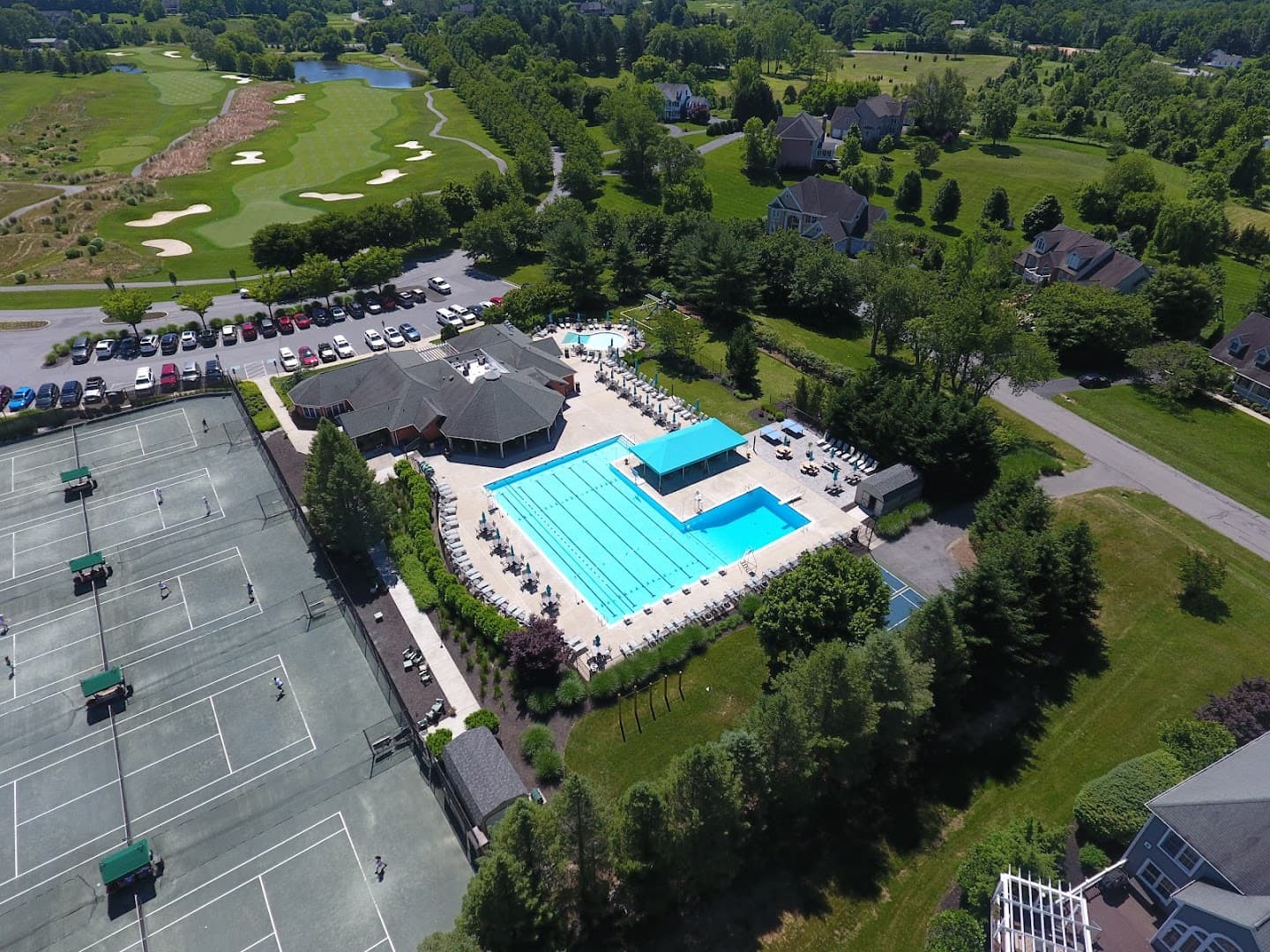 Cattail Creek Country Club pickleball courts