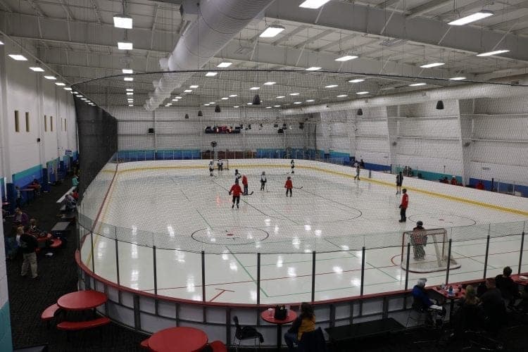 Meyer Center YMCA pickleball courts