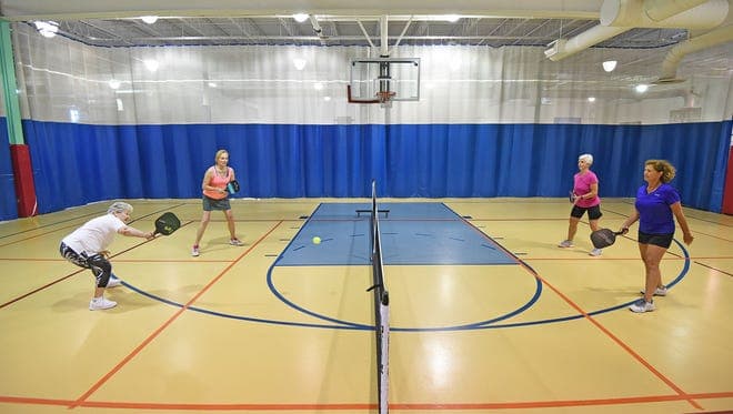Ontario Ohio Health and Fitness Center pickleball courts