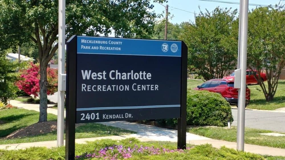 West Charlotte Recreation Center pickleball courts