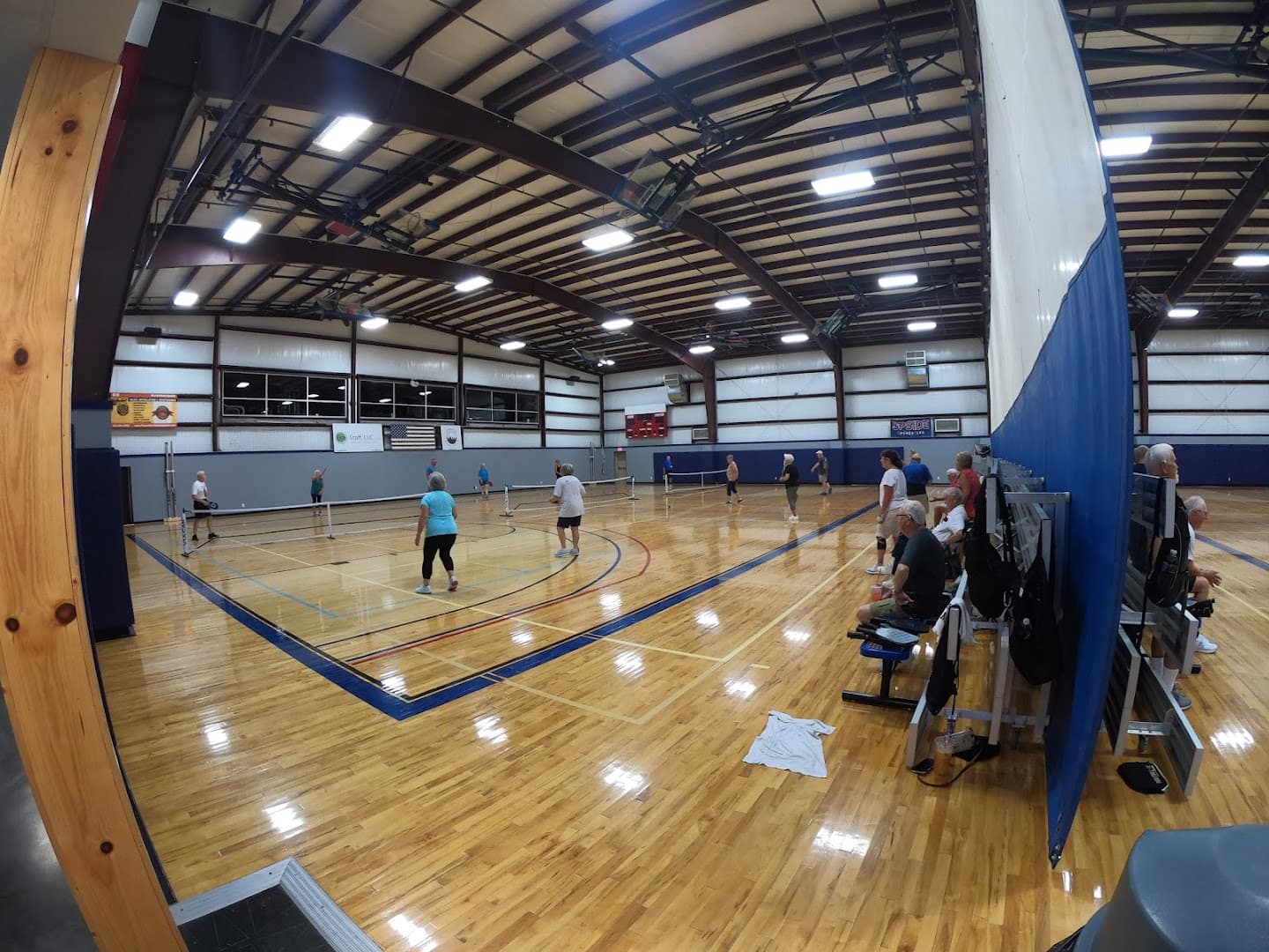 Upside Sports Plex pickleball courts