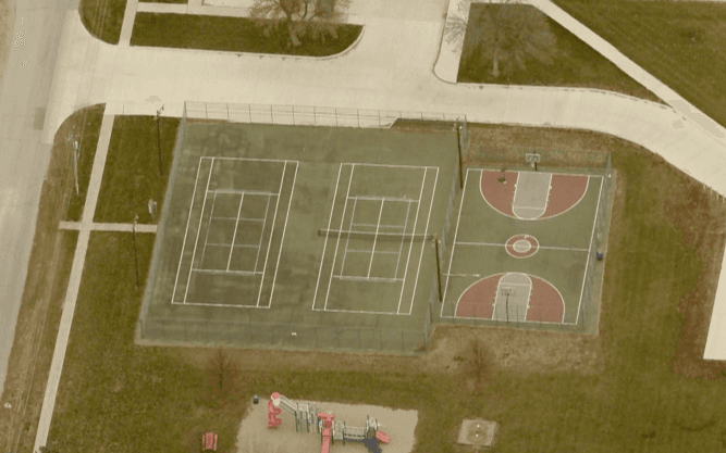River Valley Community School pickleball courts