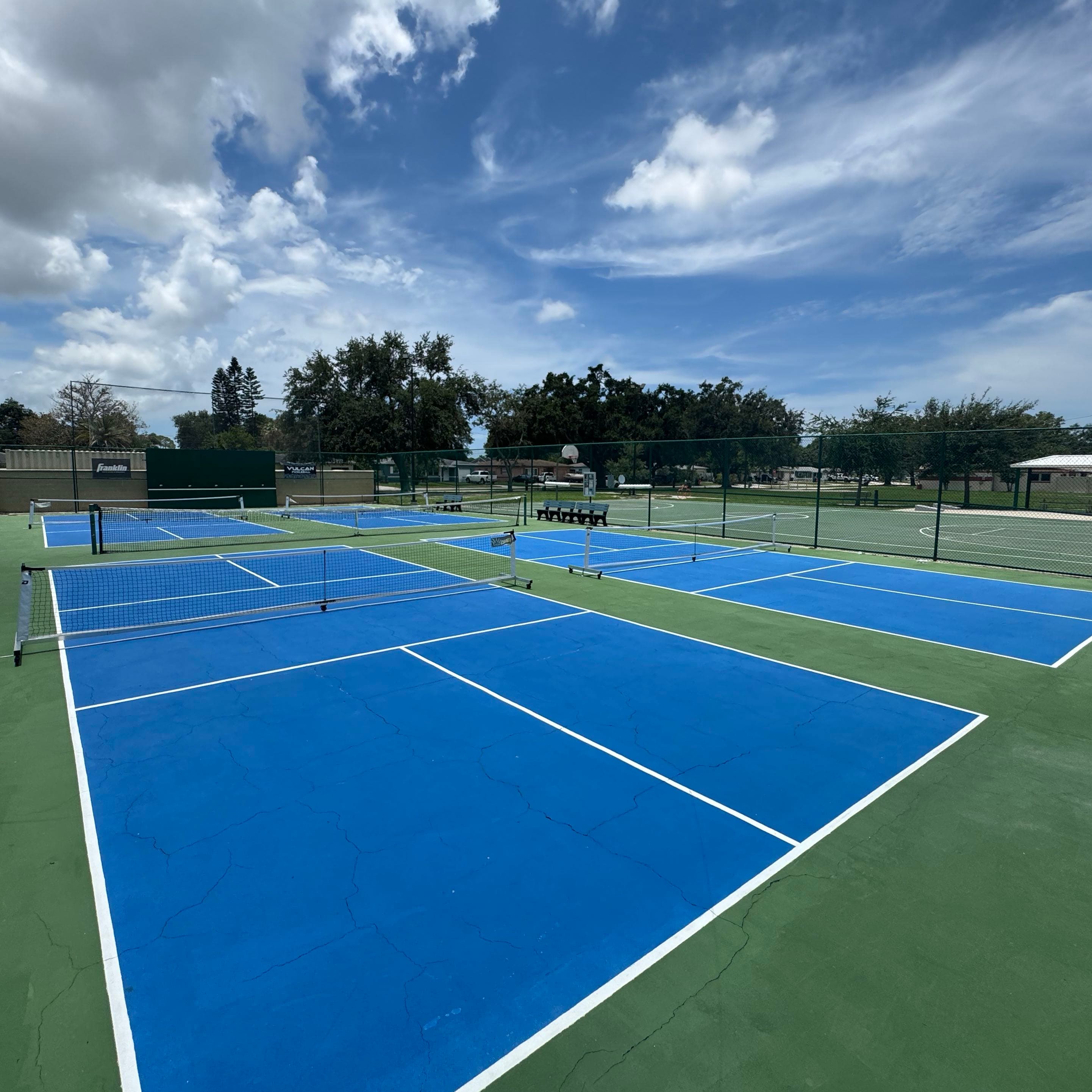 James P. Ernst Park pickleball courts