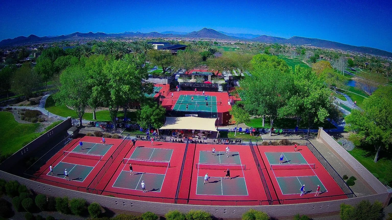 Trilogy at Vistancia pickleball courts
