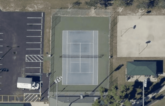 Burton Memorial Park pickleball courts