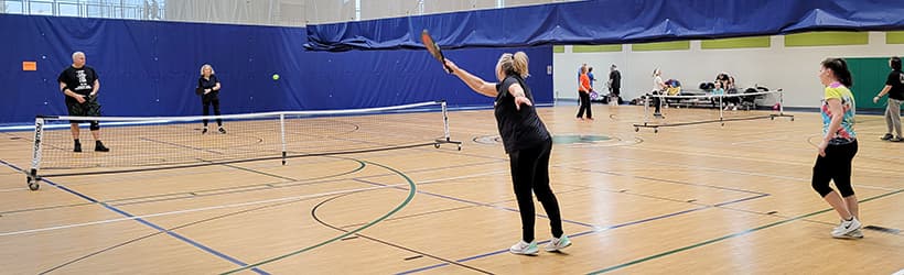 Sycamore Park District Community Center pickleball courts