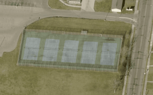 Global Impact STEM Academy pickleball courts