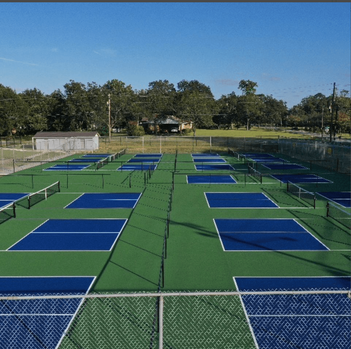 Bleckley Pickleball Association Complex (BPAC) pickleball courts