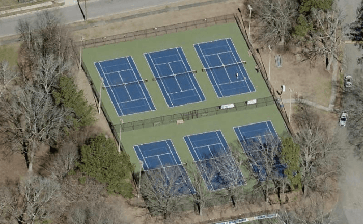 Worthdale Community Center pickleball courts
