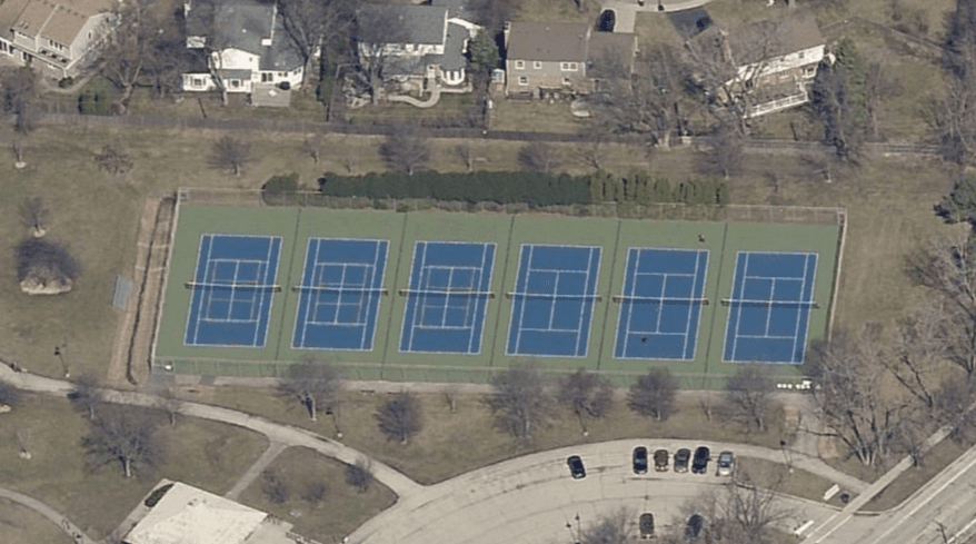 Lovelace Park pickleball courts