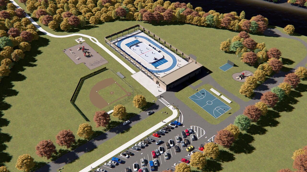 Grippen Park pickleball courts