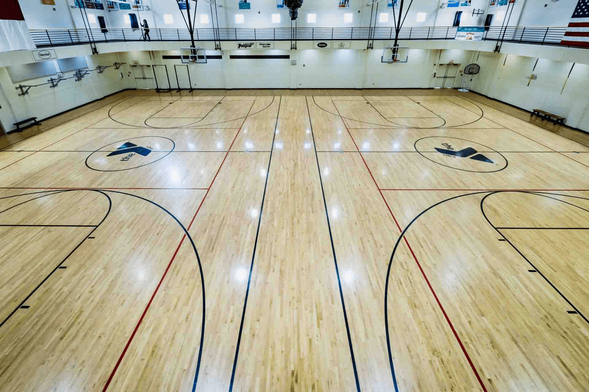 Lowe's YMCA pickleball courts