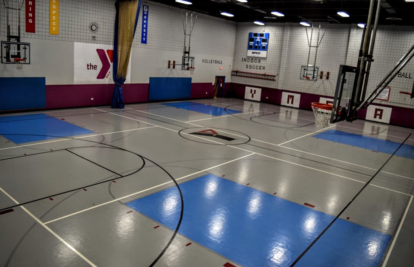 Hammond Family YMCA pickleball courts