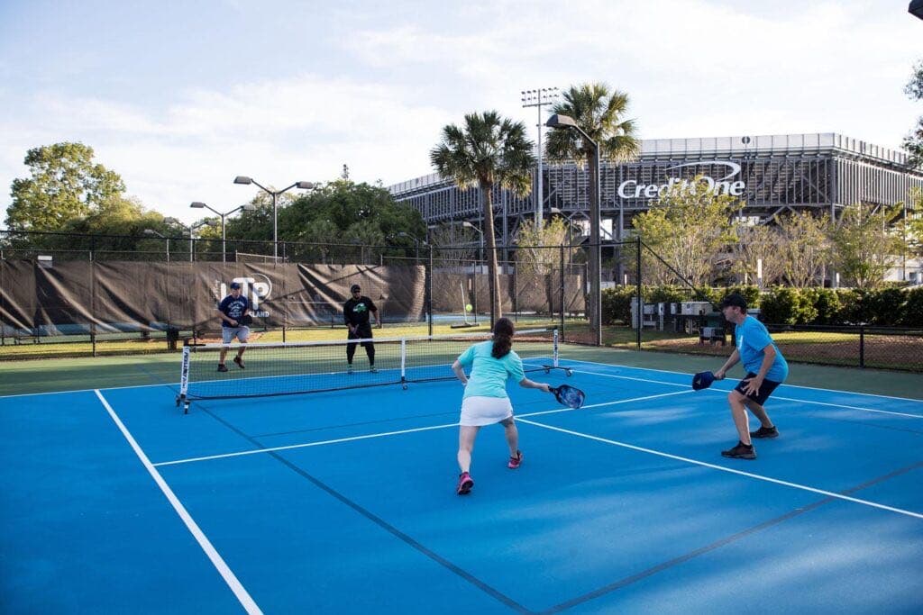 LTP on Daniel Island pickleball courts
