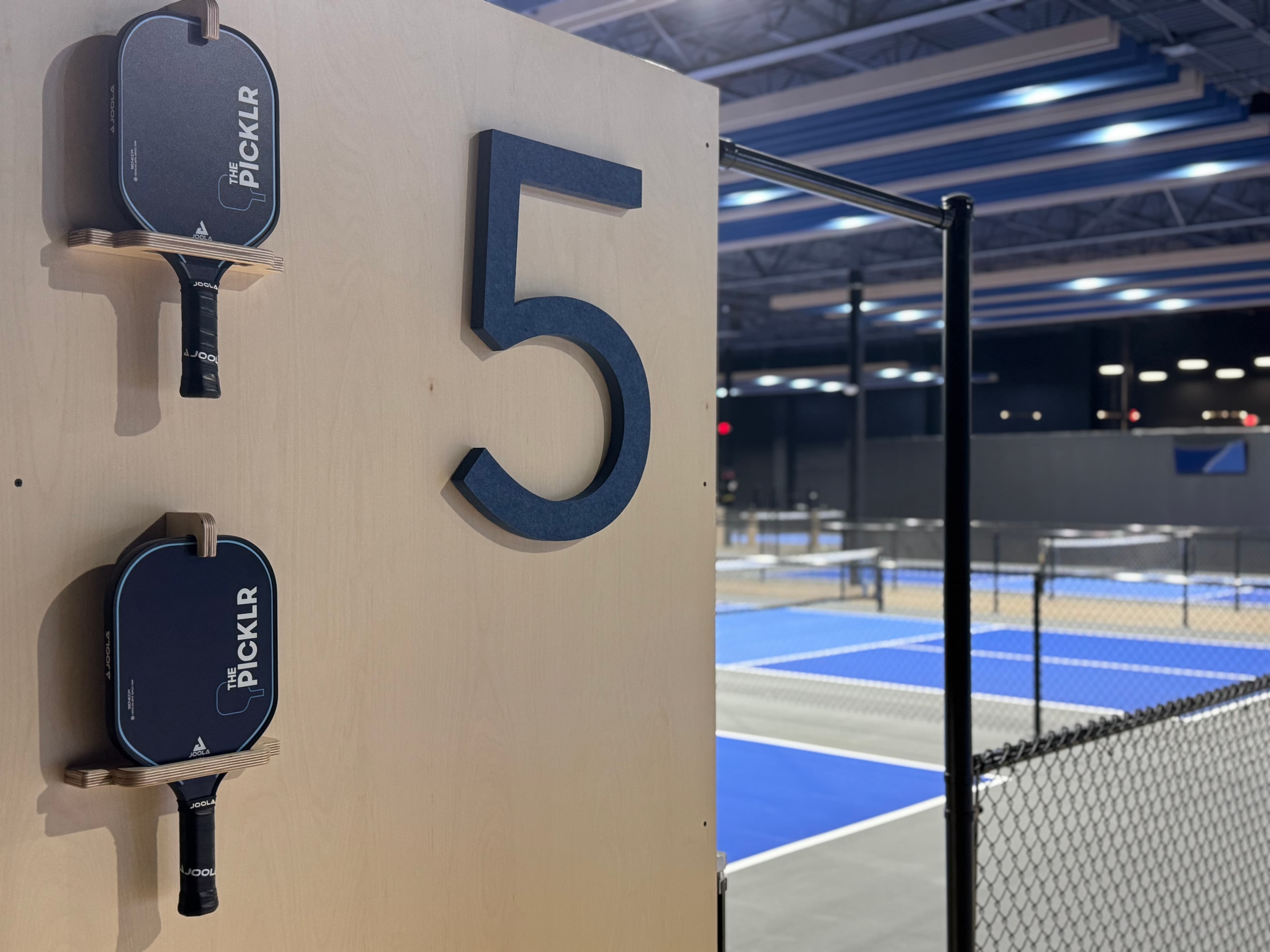 The Picklr Keystone Crossing pickleball courts